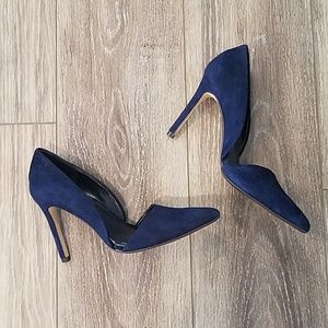 Banana Republic Midnight Navy Pointed Toe Pumps